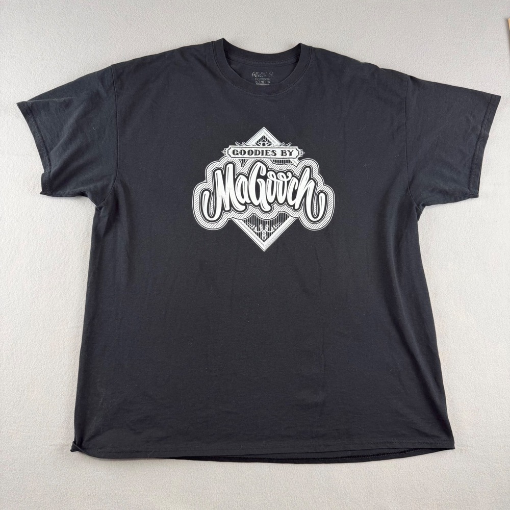 Gildan DryBlend Goodies by MaGooch Graphic T-Shirt Black XL Mens Short Sleeve